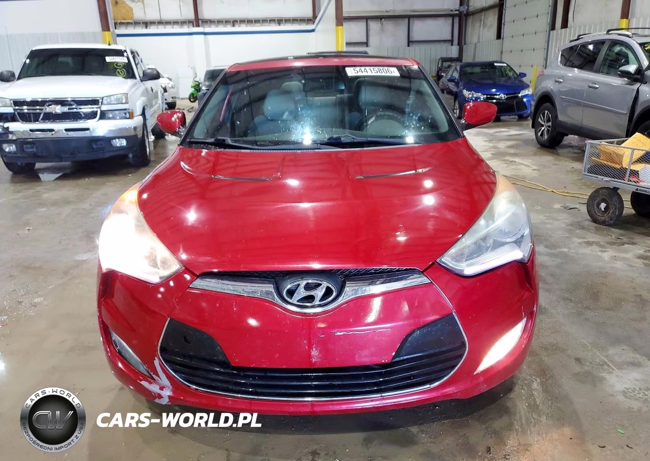 2013 Hyundai Veloster Base VIN:KMHTC6AD3DU126842 - 5