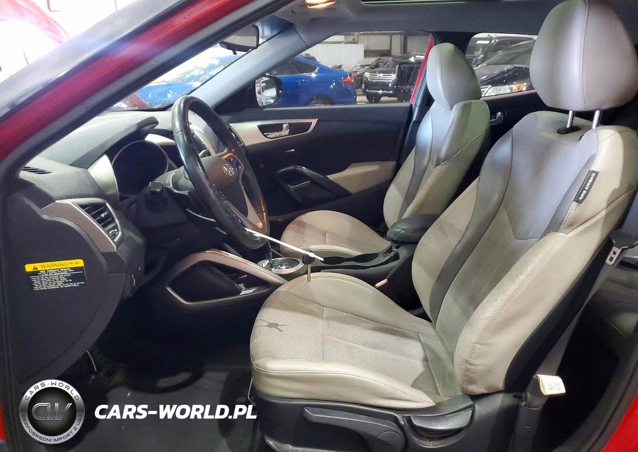 2013 Hyundai Veloster Base VIN:KMHTC6AD3DU126842 - 7