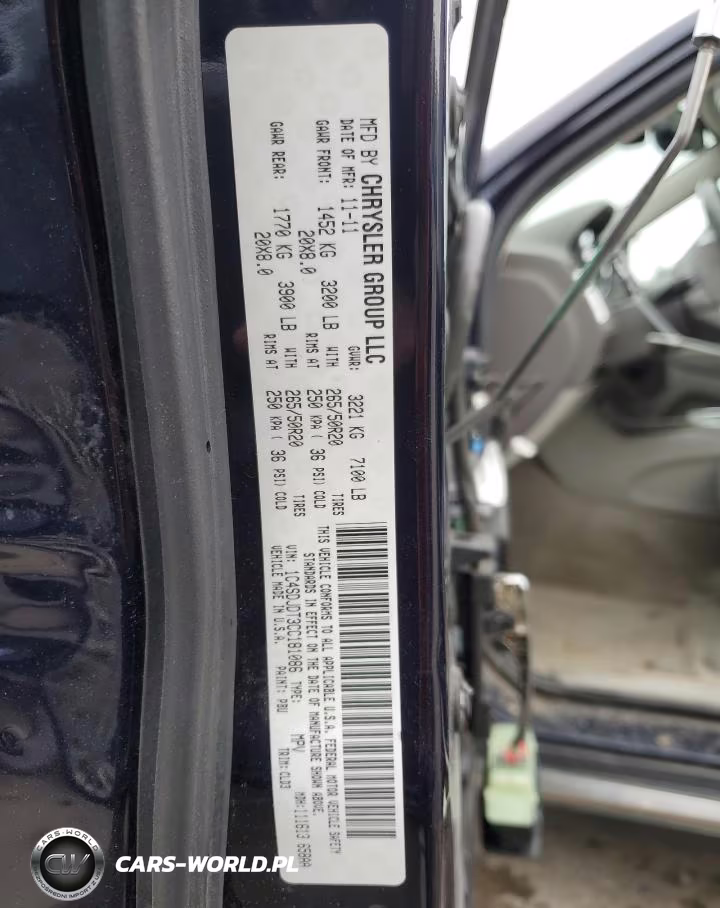 2012 Dodge Durango Crew VIN:1C4SDJDT3CC181086 - 14
