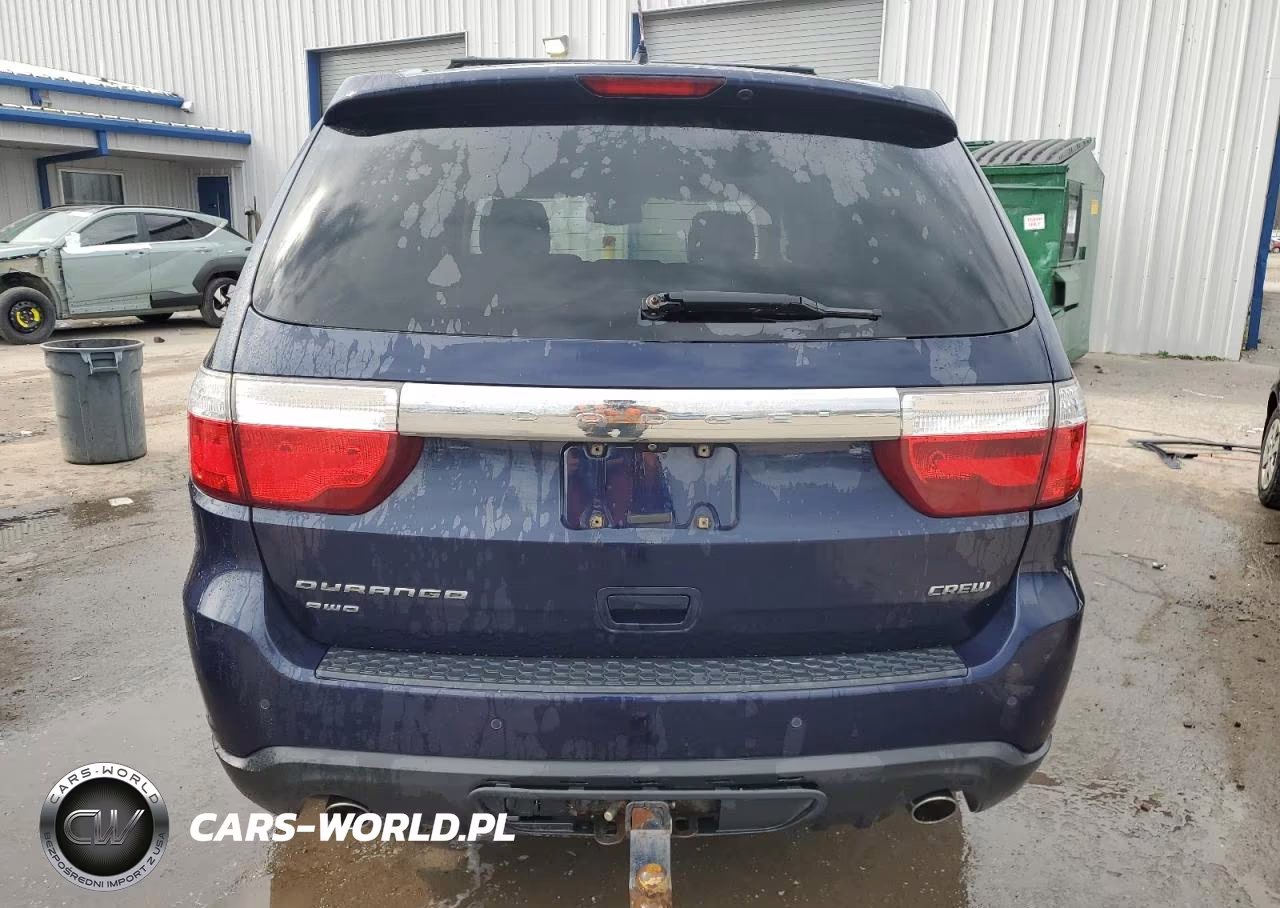 2012 Dodge Durango Crew VIN:1C4SDJDT3CC181086 - 6