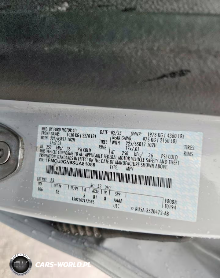 2025 Ford Escape Active VIN:1FMCU0GN9SUA81056 - 13