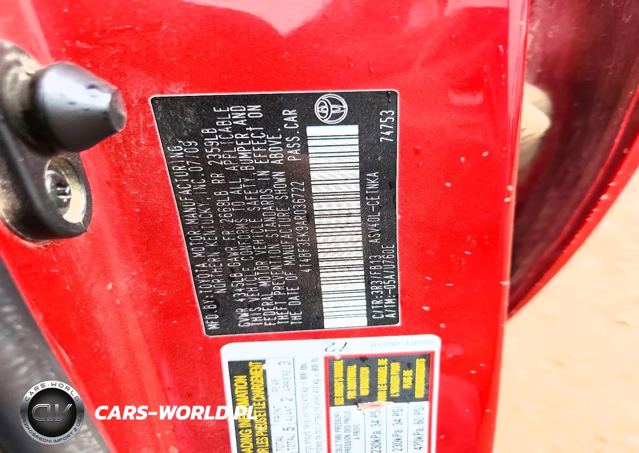2010 Toyota Camry Le VIN:4T4BF3EK9AR036722 - 10