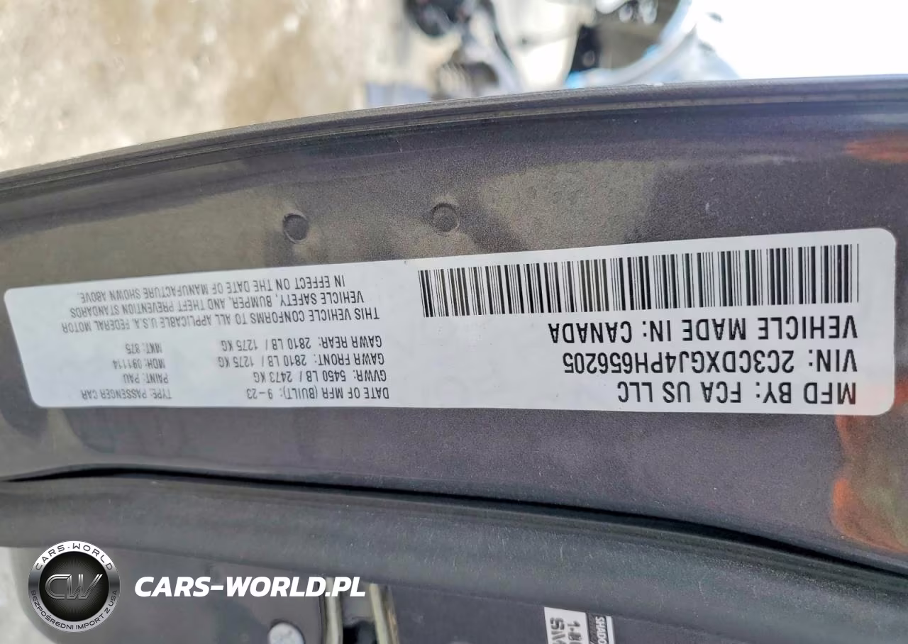 2023 Dodge Charger Scat Pack VIN:2C3CDXGJ4PH656205 - 13