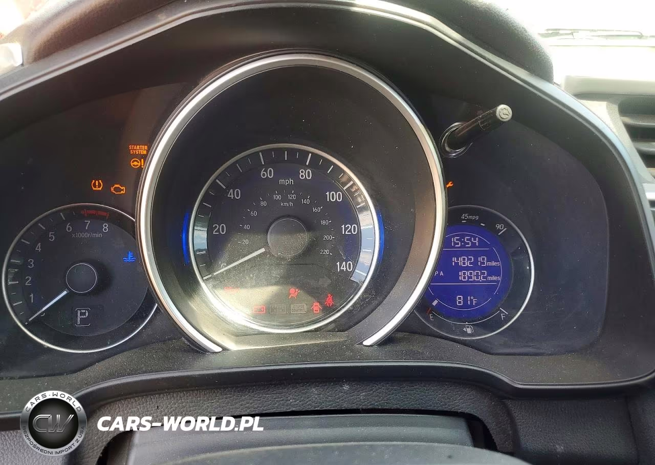 2016 Honda Fit Ex VIN:JHMGK5H70GX032230 - 9