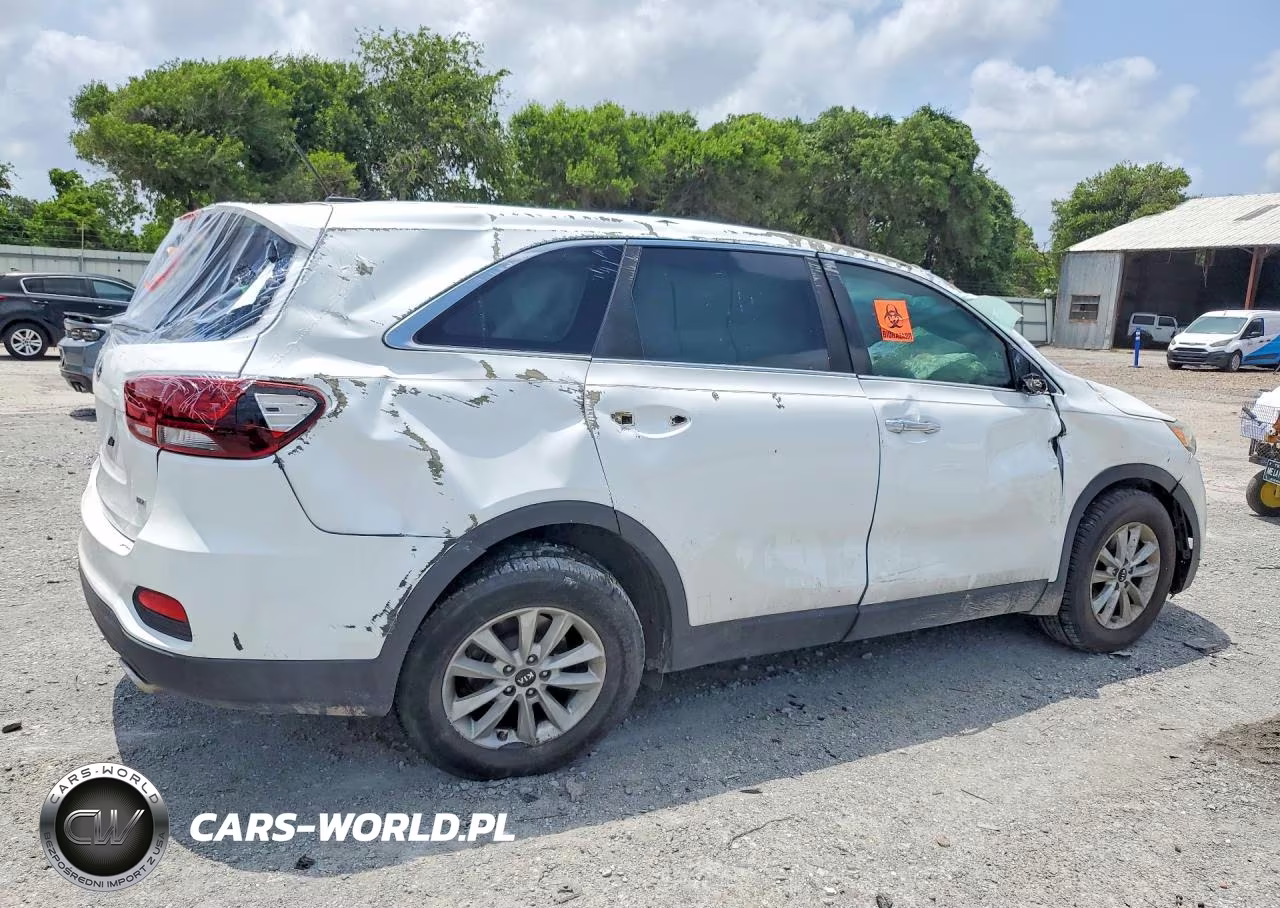 2019 Kia Sorento Lx VIN:5XYPG4A36KG537690 - 3