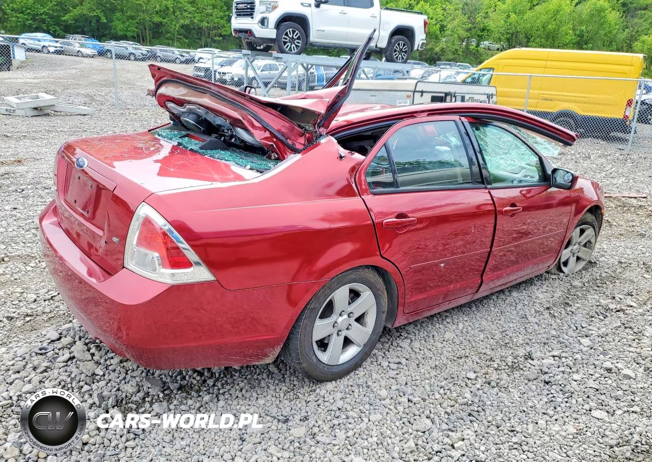 2008 Ford Fusion Se VIN:3FAHP07ZX8R272933 - 3