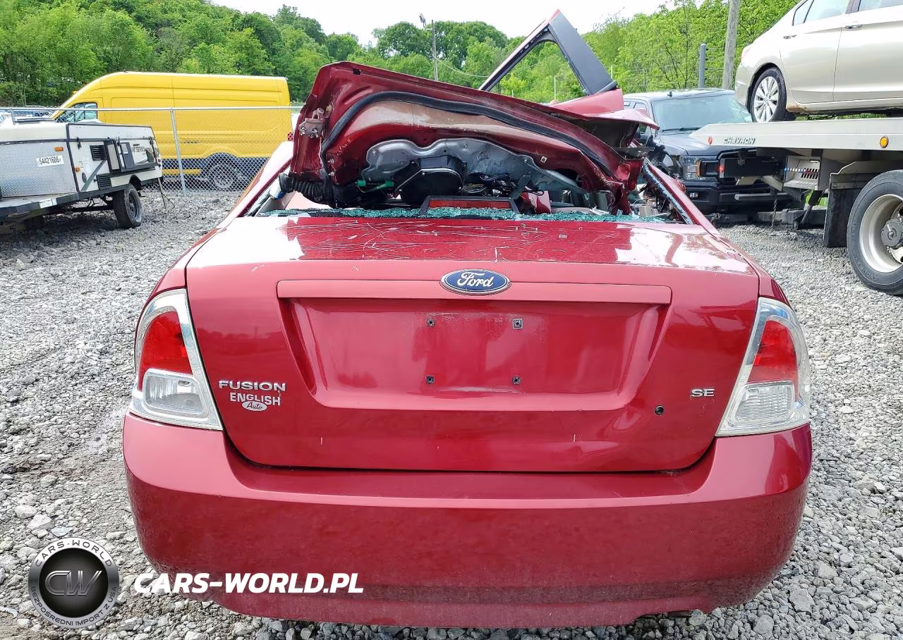 2008 Ford Fusion Se VIN:3FAHP07ZX8R272933 - 6