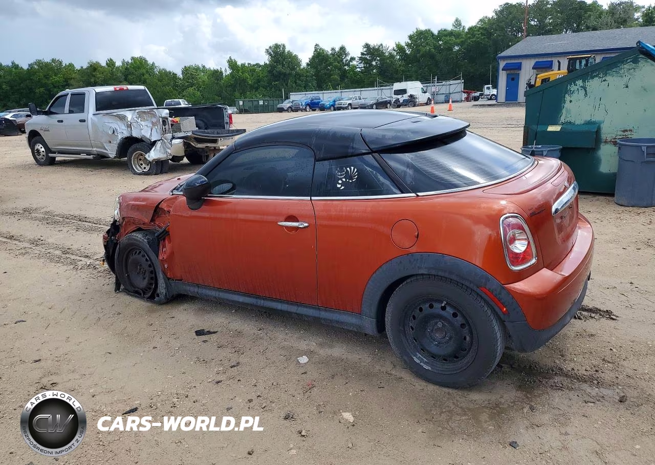 2014 Mini Cooper Coupe VIN:WMWSX1C56ET508039 - 2