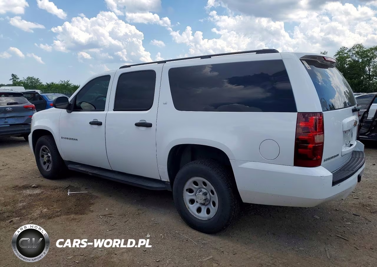 2008 Chevrolet Suburban K1500 Ls VIN:3GNFK16378G252080 - 2