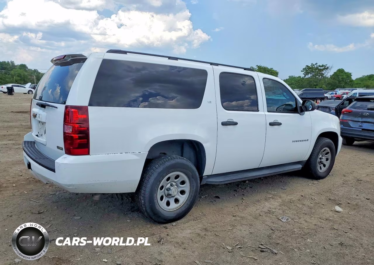 2008 Chevrolet Suburban K1500 Ls VIN:3GNFK16378G252080 - 3
