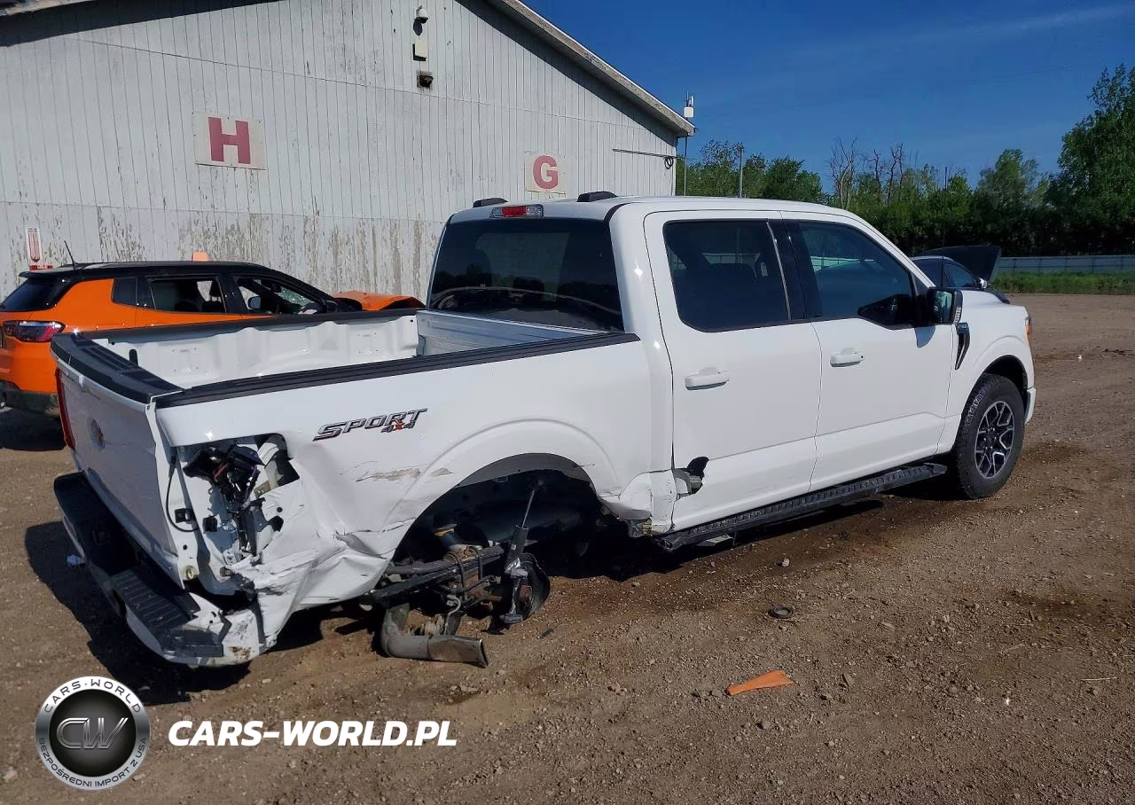 2023 Ford F150 Supercrew VIN:1FTFW1E85PKG20242 - 3