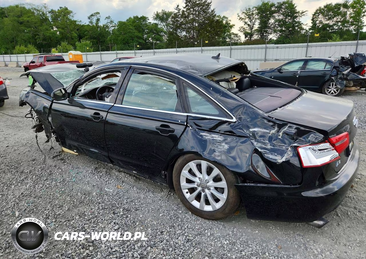 2013 Audi A6 Premium VIN:WAUFGAFCXDN057437 - 2