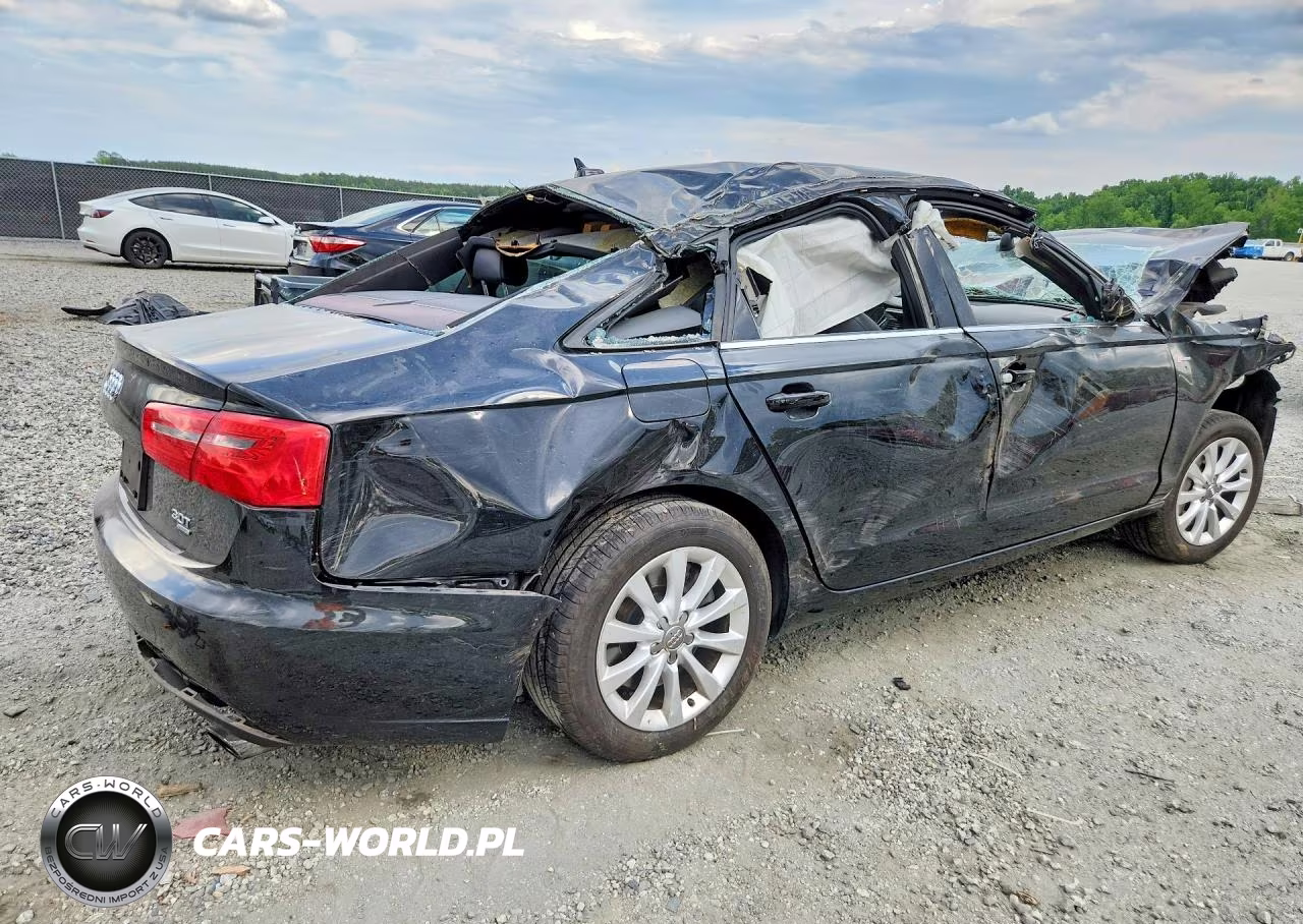 2013 Audi A6 Premium VIN:WAUFGAFCXDN057437 - 3