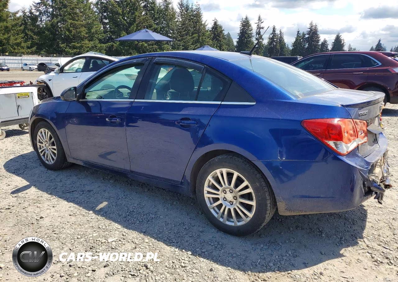 2012 Chevrolet Cruze Eco VIN:1G1PJ5SC3C7247730 - 2