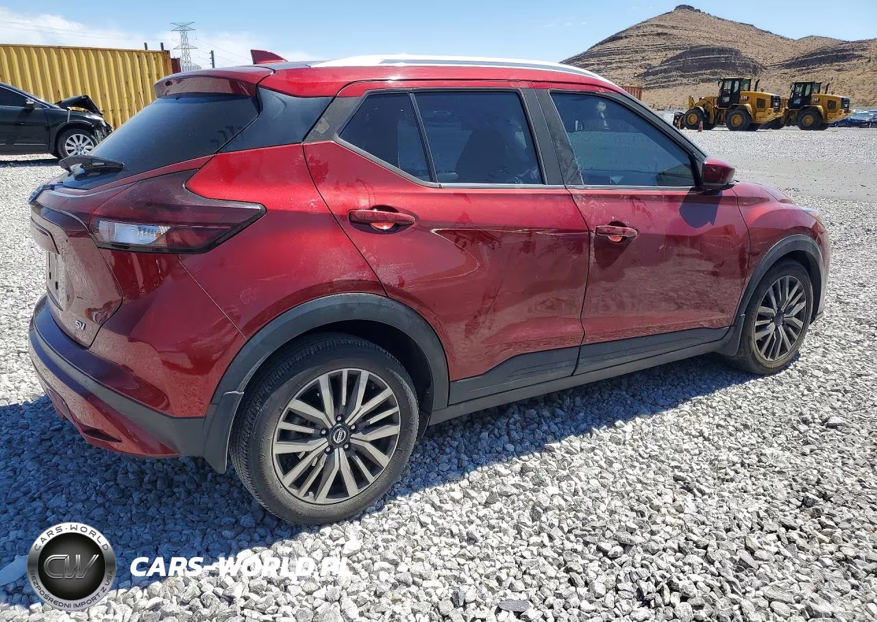 2021 Nissan Kicks Sv VIN:3N1CP5CV0ML490528 - 3