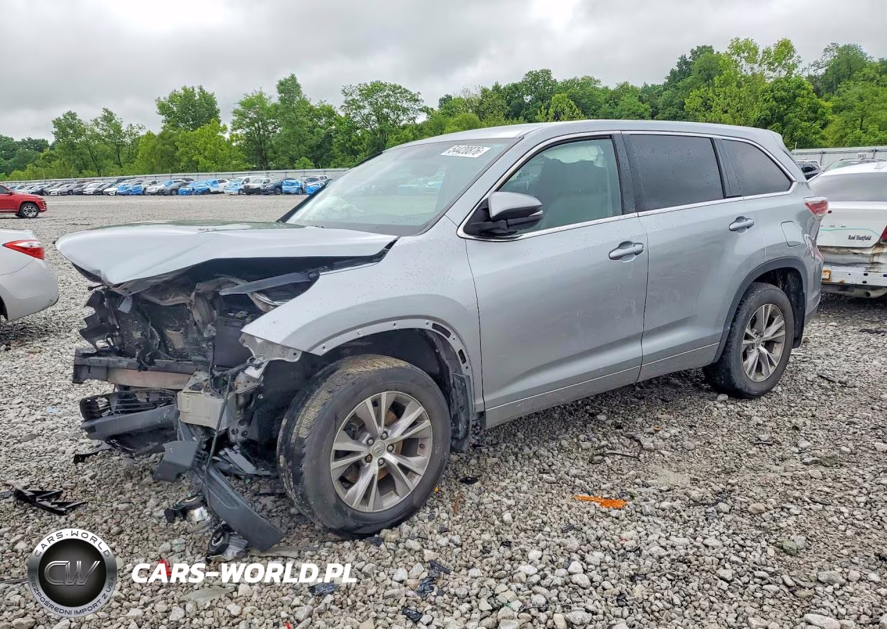 2015 Toyota Highlander Le Plus – zdjęcie 1 z 14
