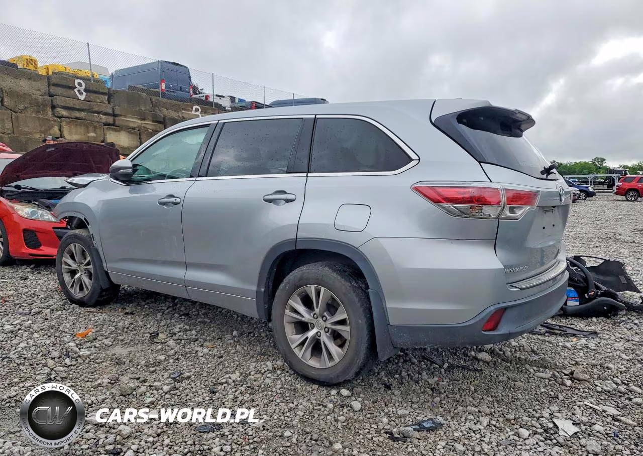 2015 Toyota Highlander Le Plus VIN:5TDBKRFH2FS087345 - 2