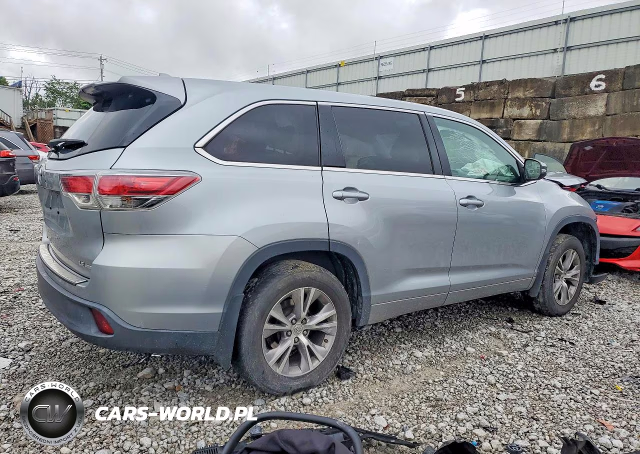 2015 Toyota Highlander Le Plus VIN:5TDBKRFH2FS087345 - 3