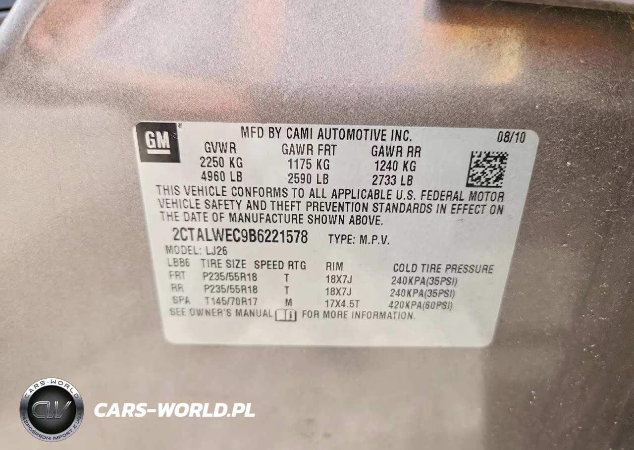 2011 GMC Terrain Slt VIN:2CTALWEC9B6221578 - 14
