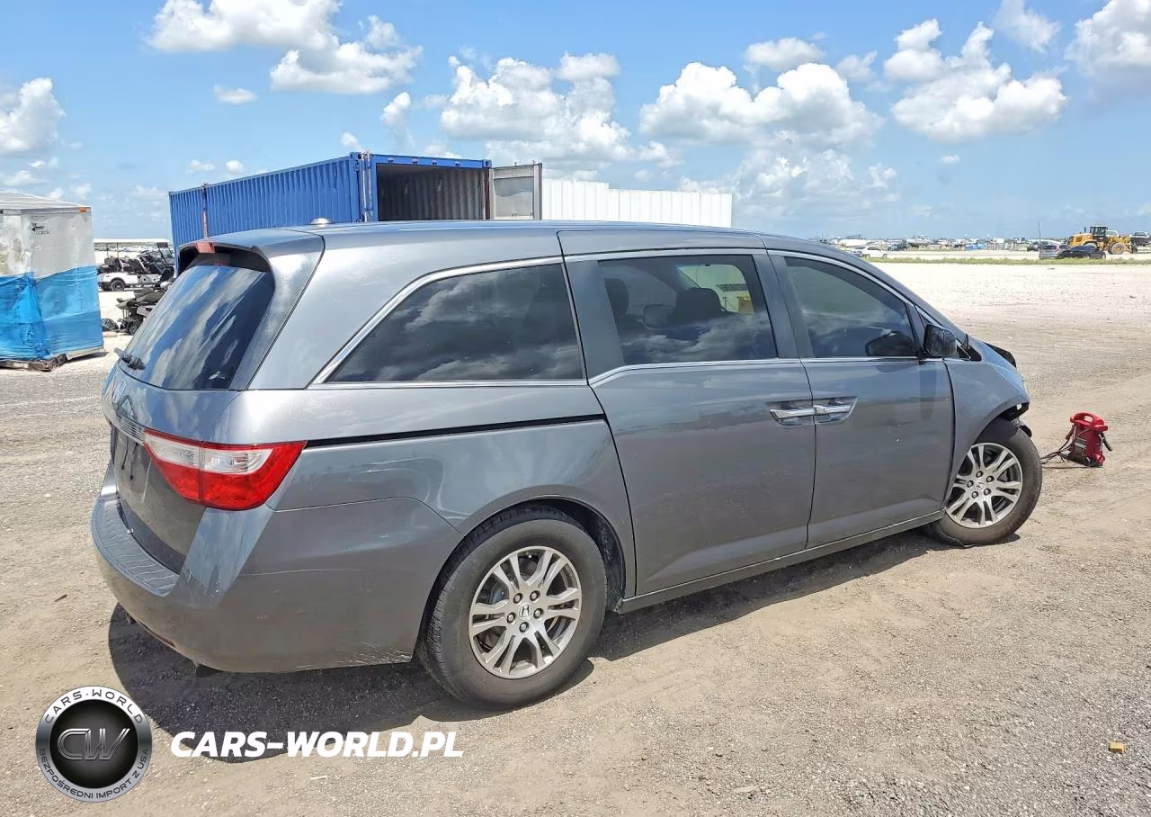 2011 Honda Odyssey Exl VIN:5FNRL5H69BB077880 - 3