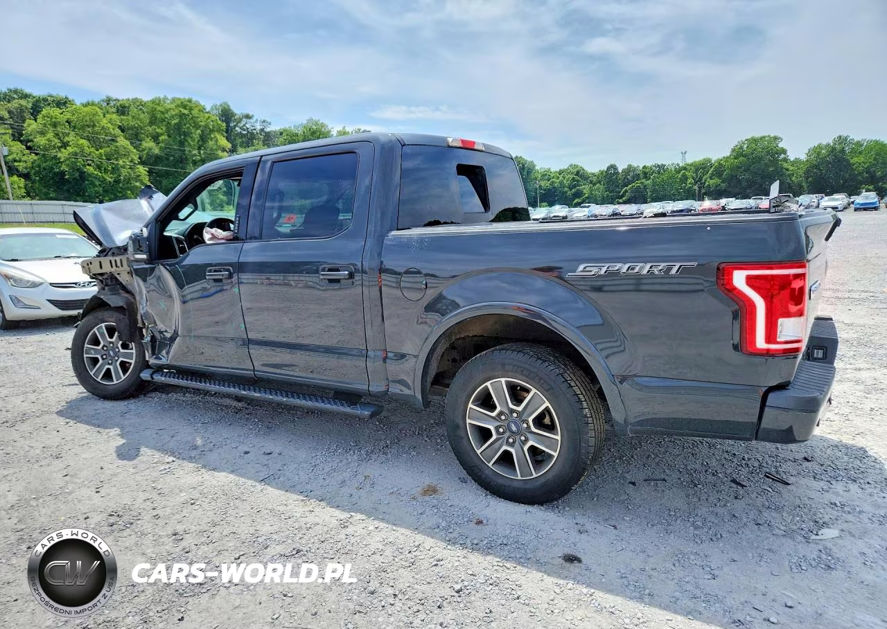 2016 Ford F150 Supercrew VIN:1FTEW1CP1GFD48187 - 2