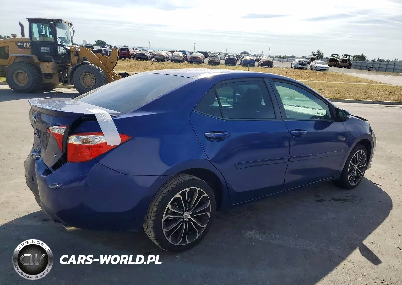 2014 Toyota Corolla S Plus VIN:5YFBURHE8EP085183 - 3