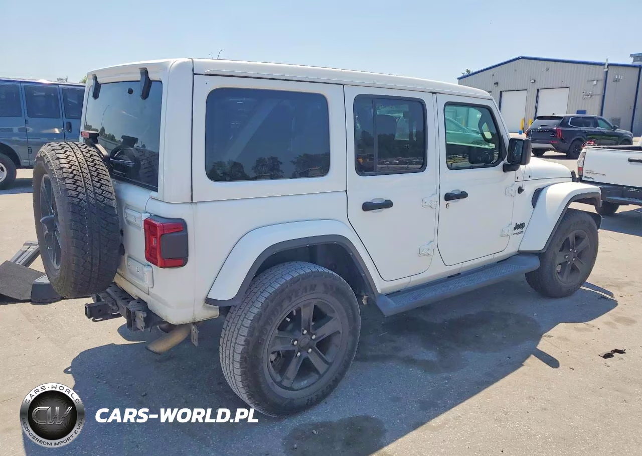 2021 Jeep Wrangler Unlimited Sahara VIN:1C4HJXEN9MW558400 - 3