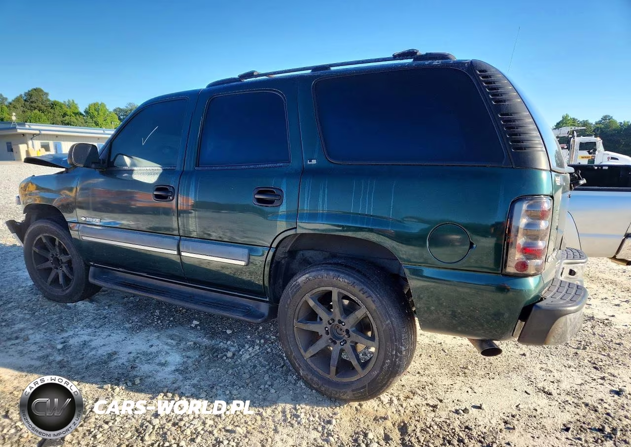 2002 Chevrolet Tahoe C1500 VIN:1GNEC13ZX2J322128 - 2