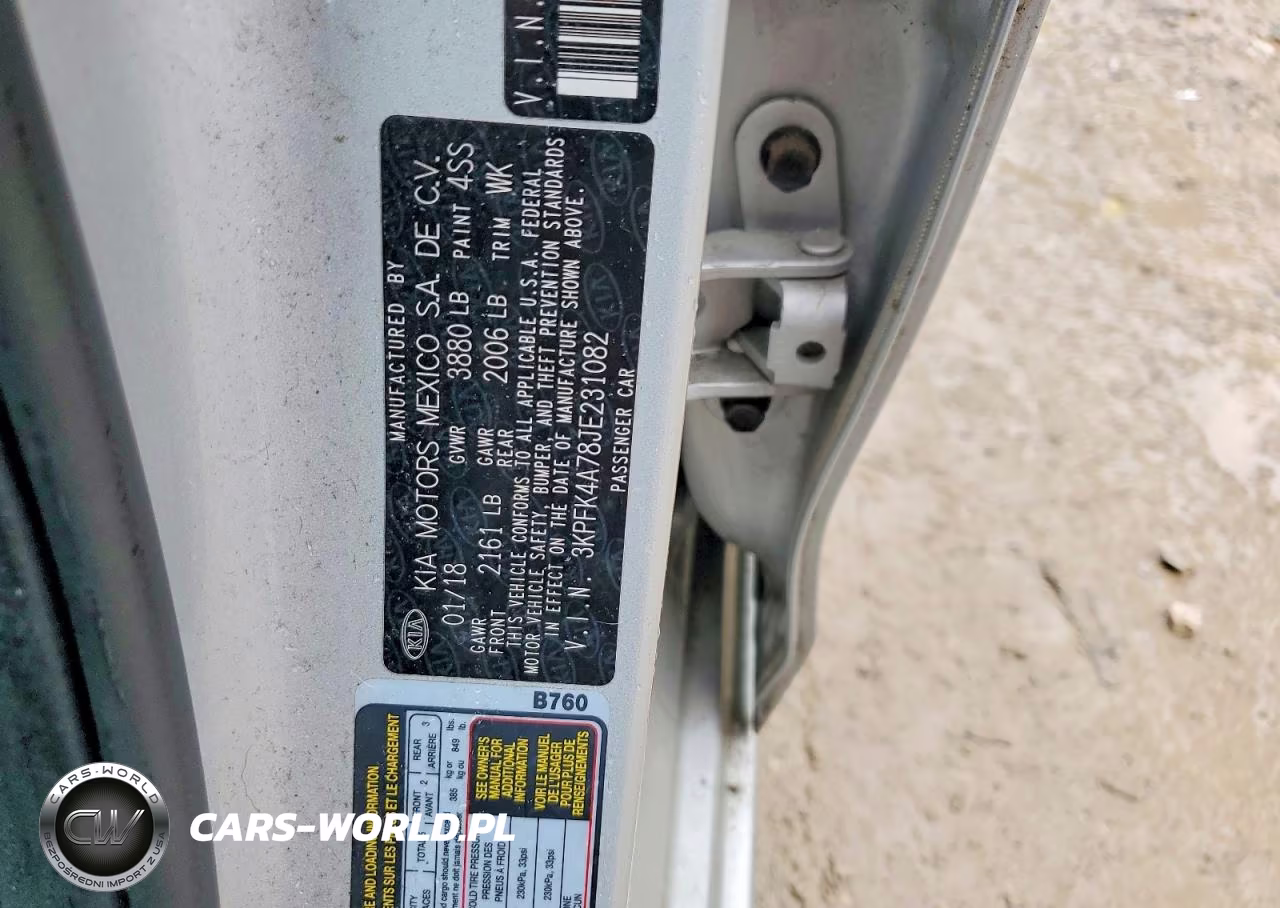 2018 Kia Forte Lx VIN:3KPFK4A78JE231082 - 12
