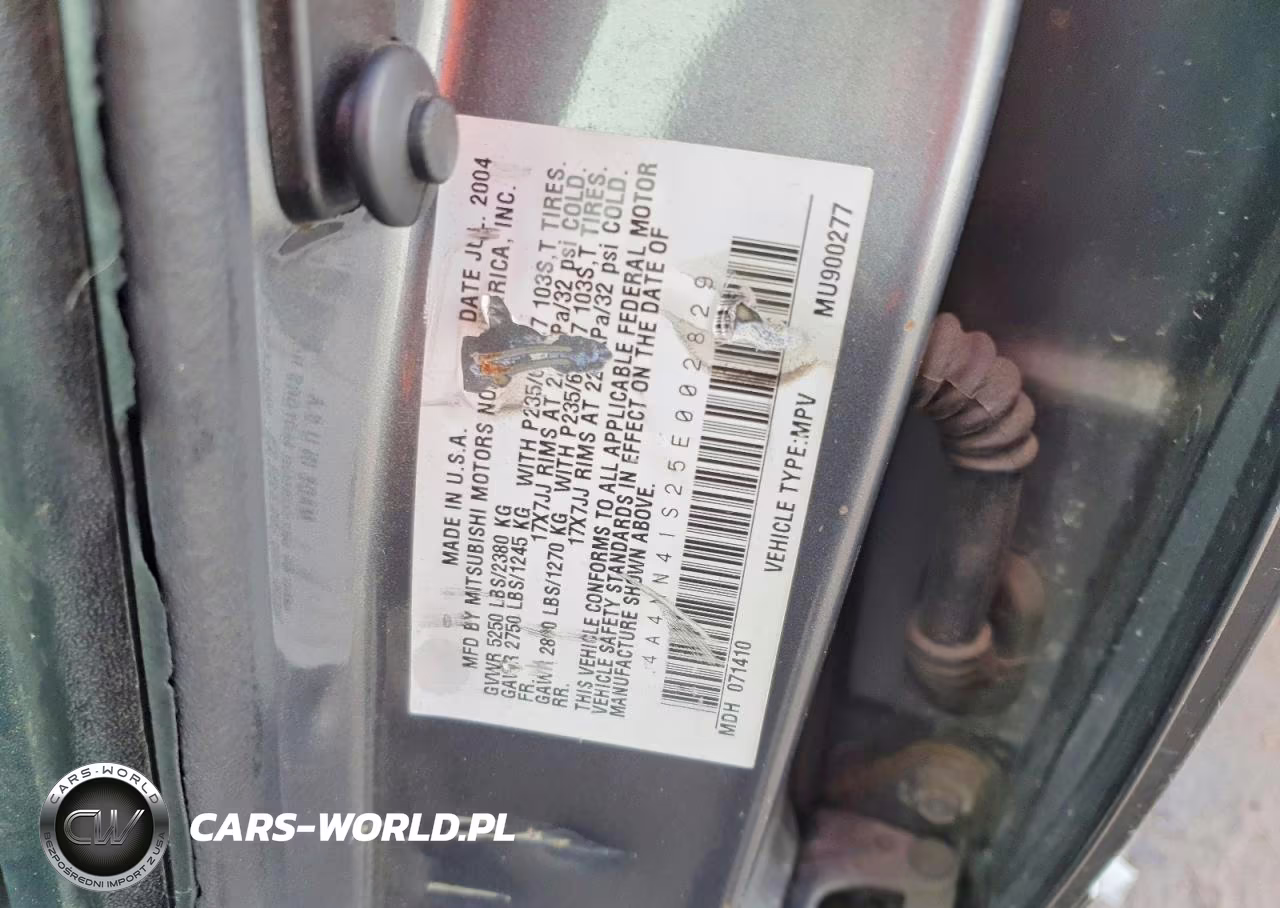 2005 Mitsubishi Endeavor Limited VIN:4A4MN41S25E002829 - 12