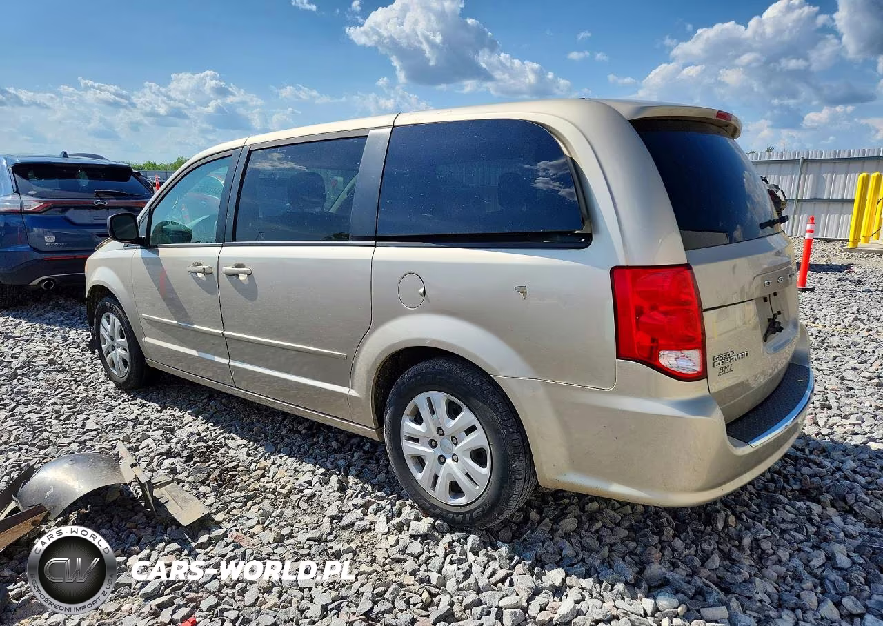 2015 Dodge Grand Caravan Se VIN:2C4RDGBG4FR558575 - 2