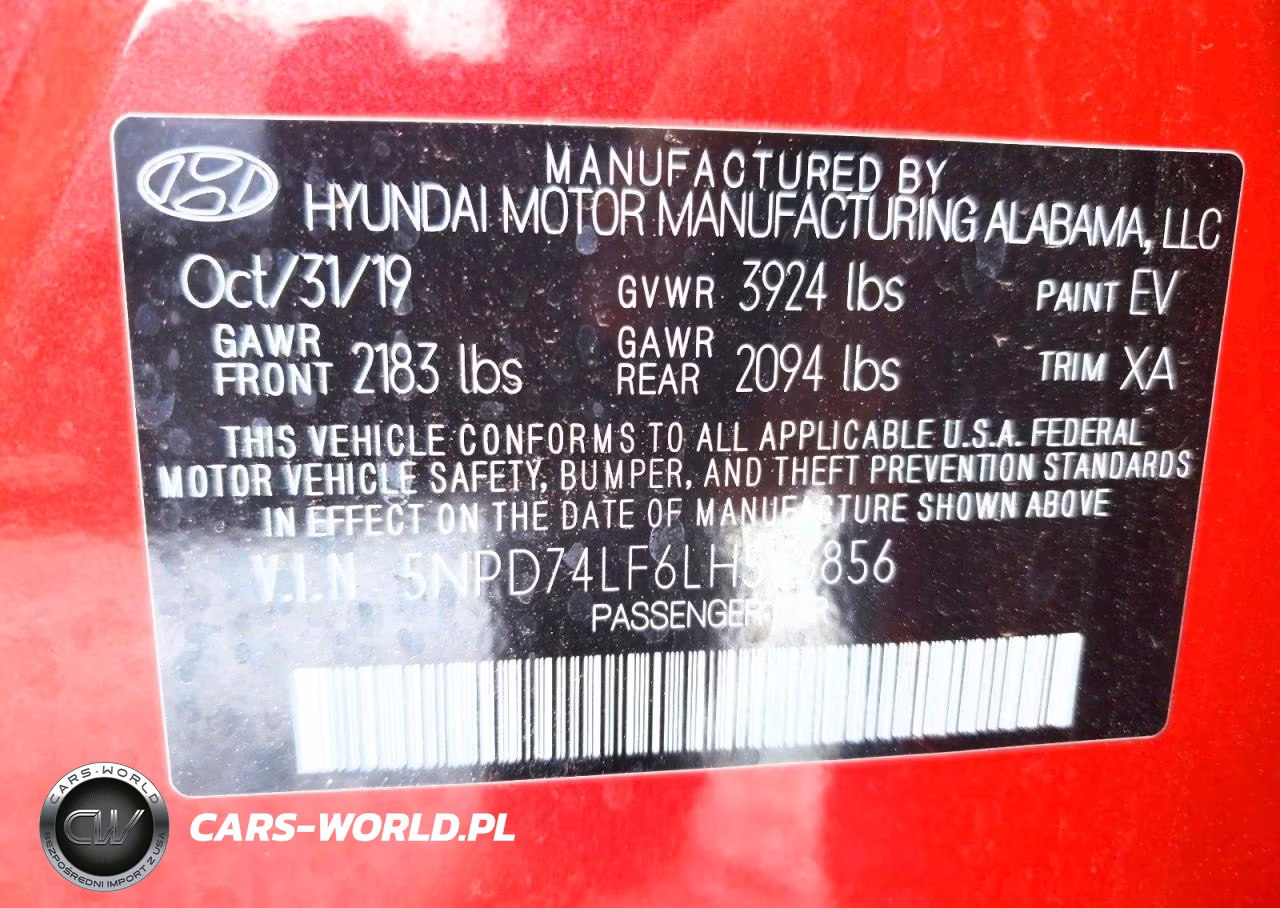 2020 Hyundai Elantra Se VIN:5NPD74LF6LH563856 - 12