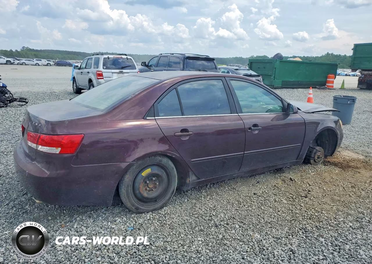 2006 Hyundai Sonata Gls V6 VIN:5NPEU46F96H099197 - 3