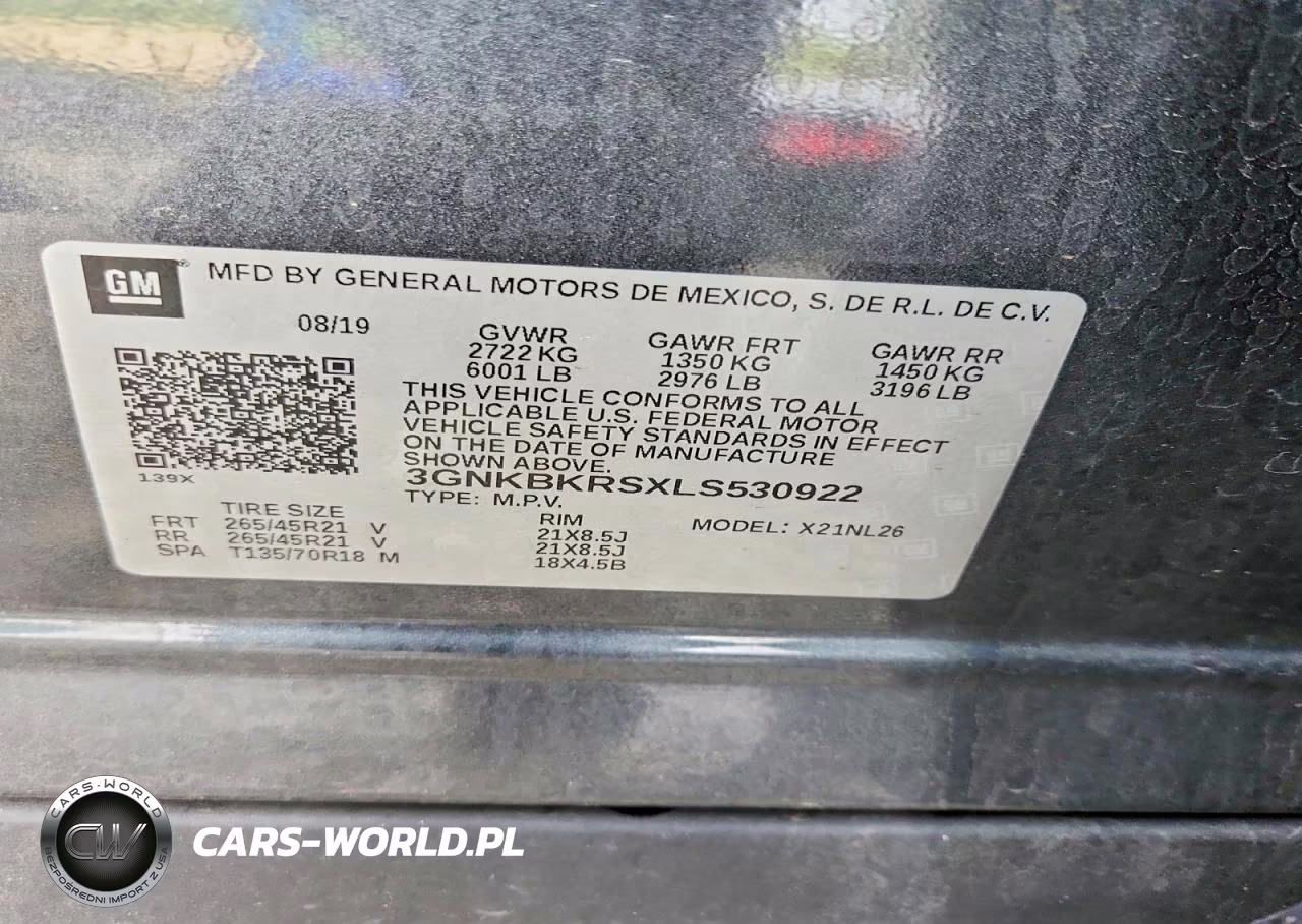 2020 Chevrolet Blazer Rs VIN:3GNKBKRSXLS530922 - 13