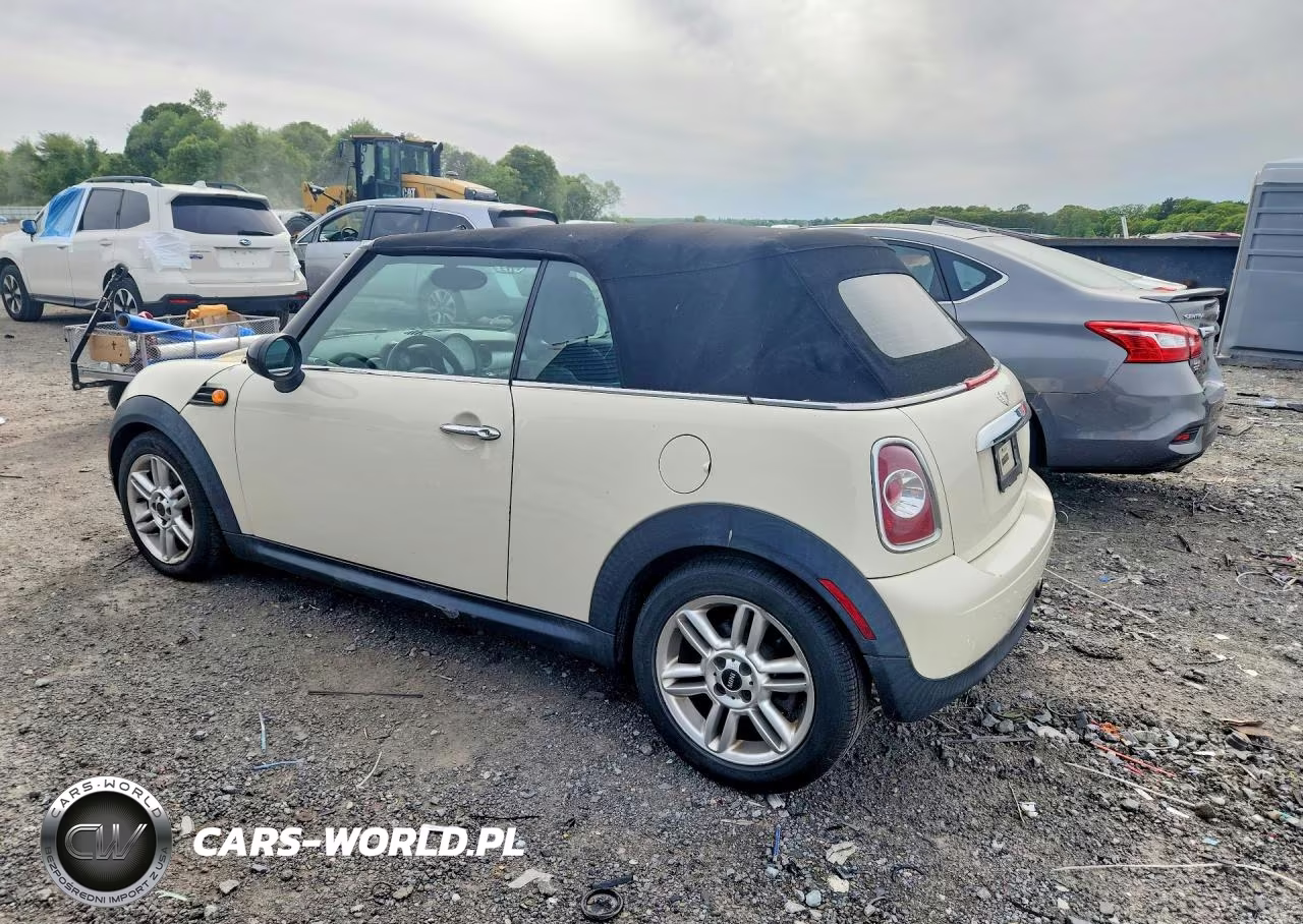 2013 Mini Cooper VIN:WMWZN3C50DT568381 - 2