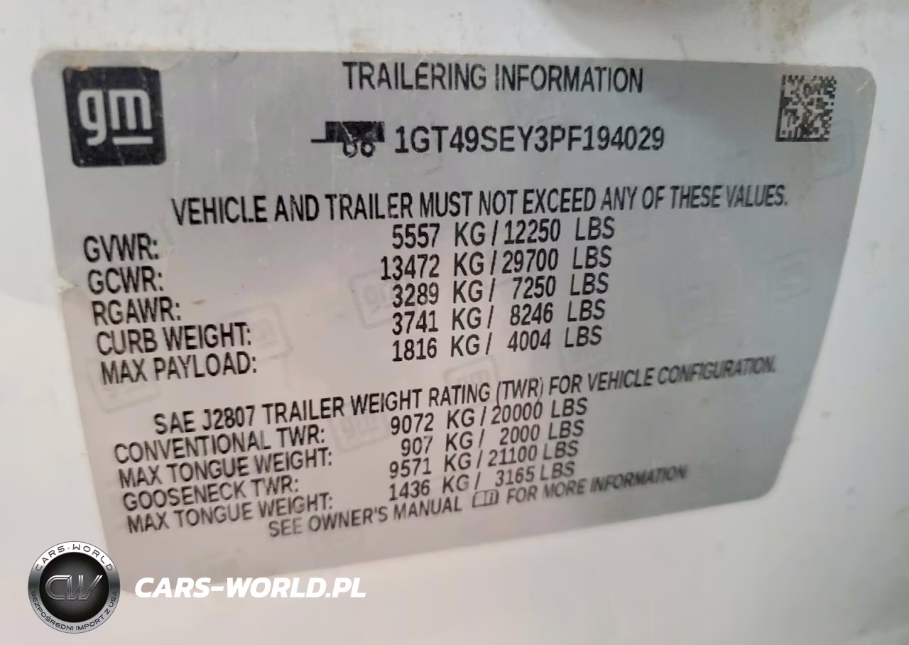 2023 GMC Sierra K3500 VIN:1GT49SEY3PF194029 - 13