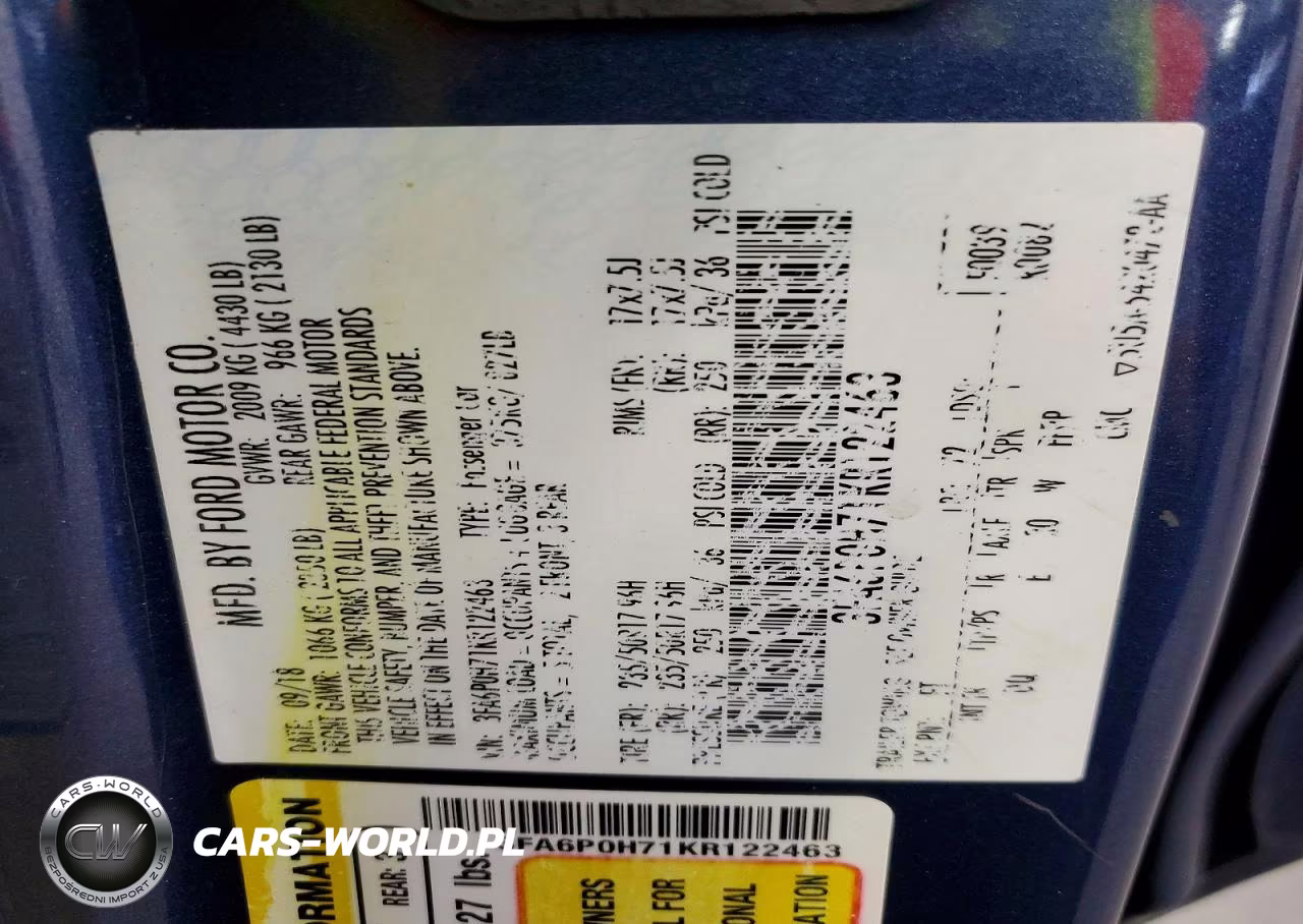 2019 Ford Fusion Se VIN:3FA6P0H71KR122463 - 12