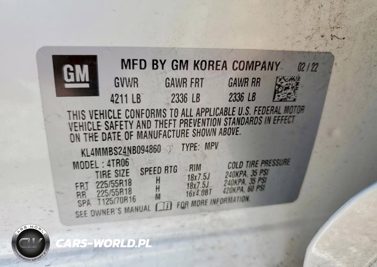 2022 Buick Encore Gx Preferred VIN:KL4MMBS24NB094860 - 13