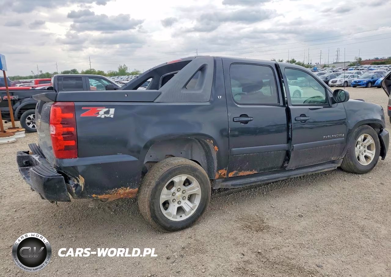 2007 Chevrolet Avalanche K1500 VIN:3GNFK12307G121450 - 3
