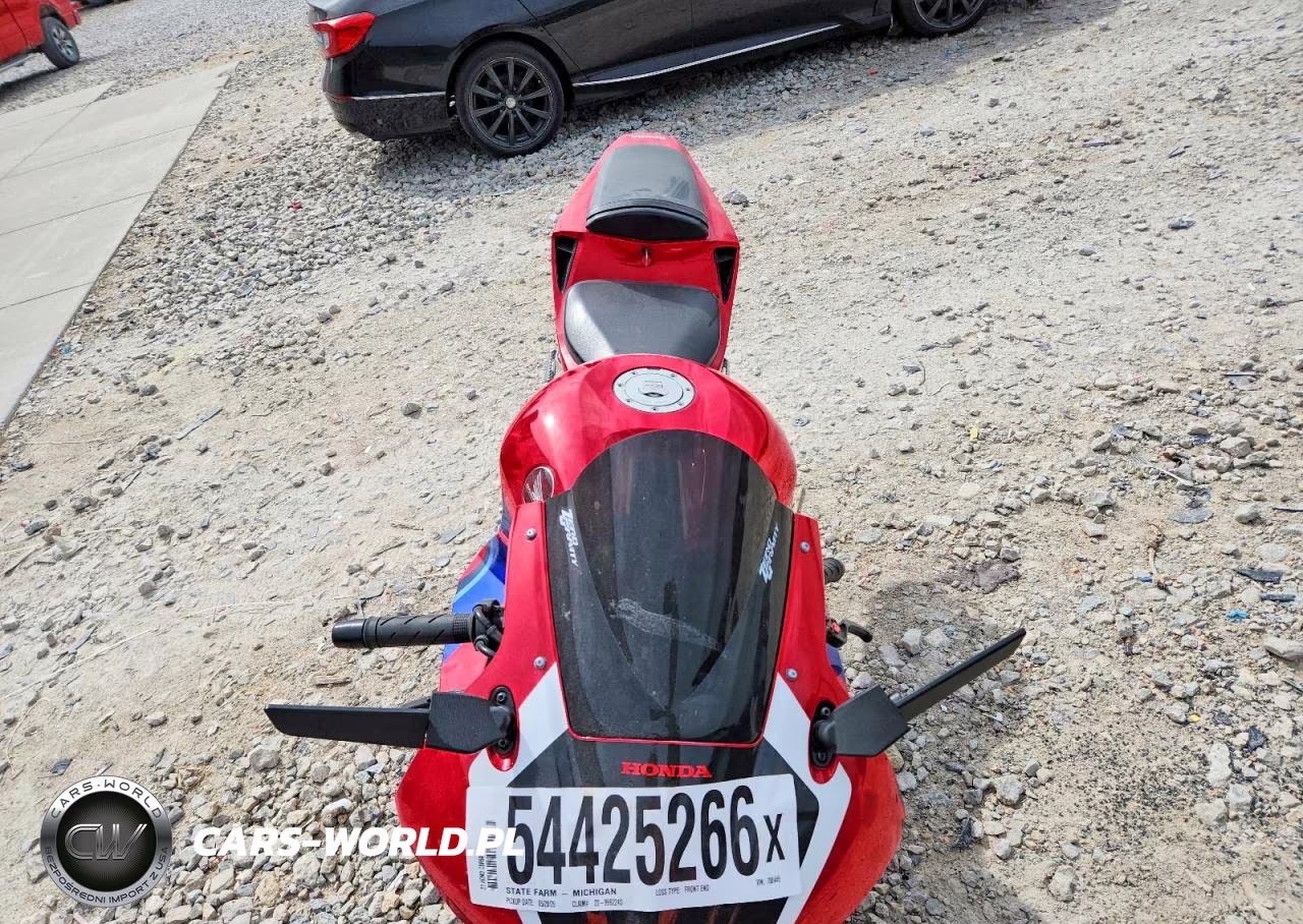 2021 Honda Cbr600 Rr VIN:JH2PC40J9MK700445 - 5
