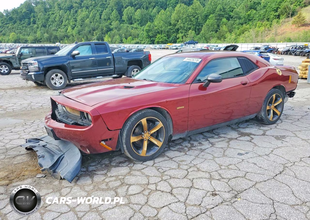 2014 Dodge Challenger Sxt VIN:2C3CDYAG7EH225311 - 1