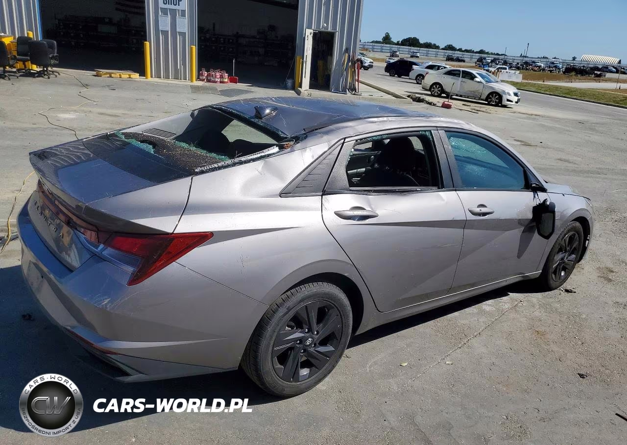 2021 Hyundai Elantra Sel VIN:KMHLM4AG3MU190505 - 3