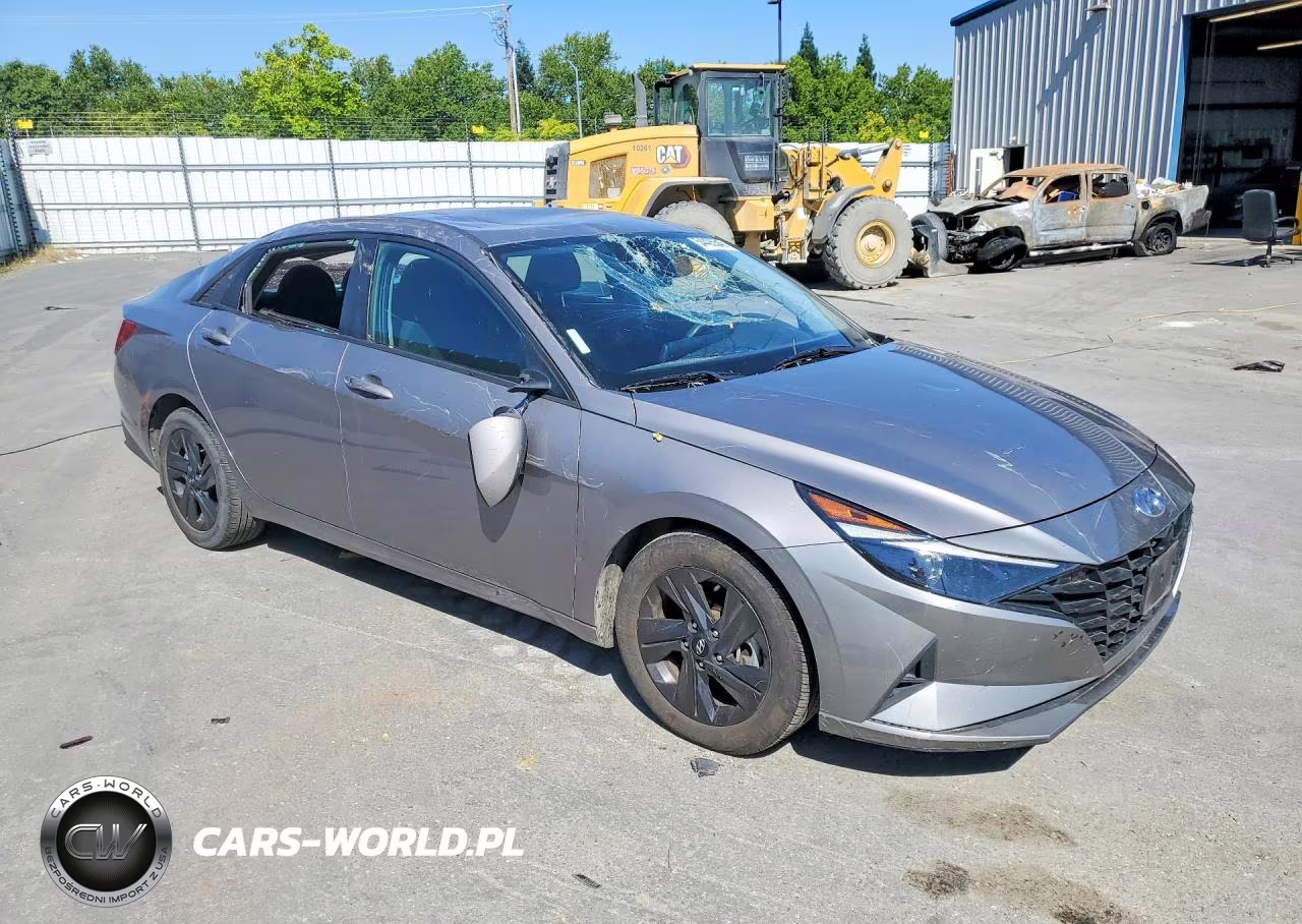 2021 Hyundai Elantra Sel VIN:KMHLM4AG3MU190505 - 4