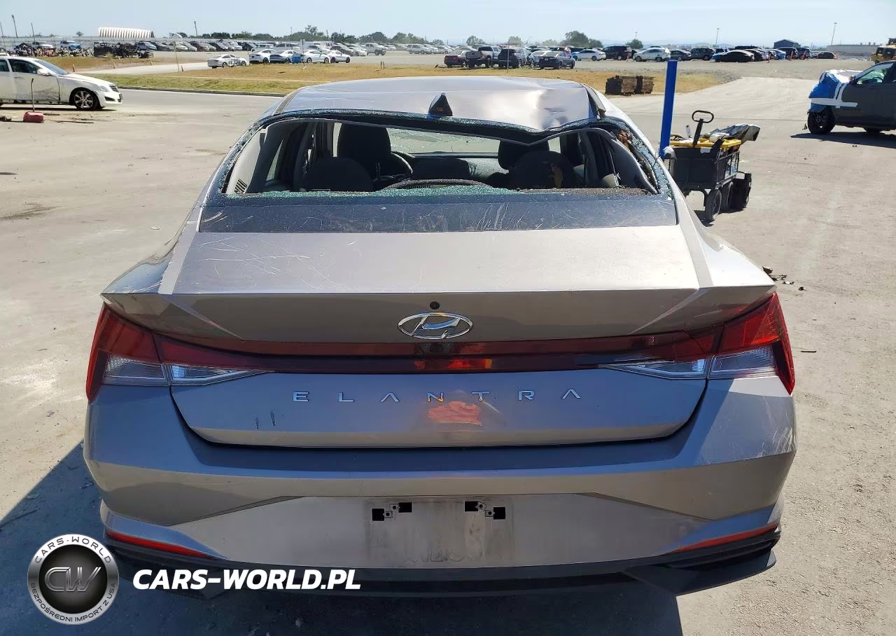 2021 Hyundai Elantra Sel VIN:KMHLM4AG3MU190505 - 6