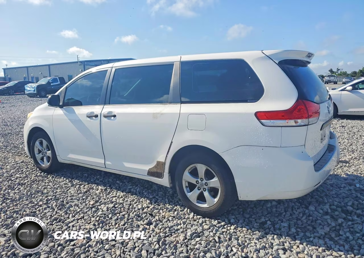 2012 Toyota Sienna Base 7-Passenger VIN:5TDKA3DC8CS012667 - 2