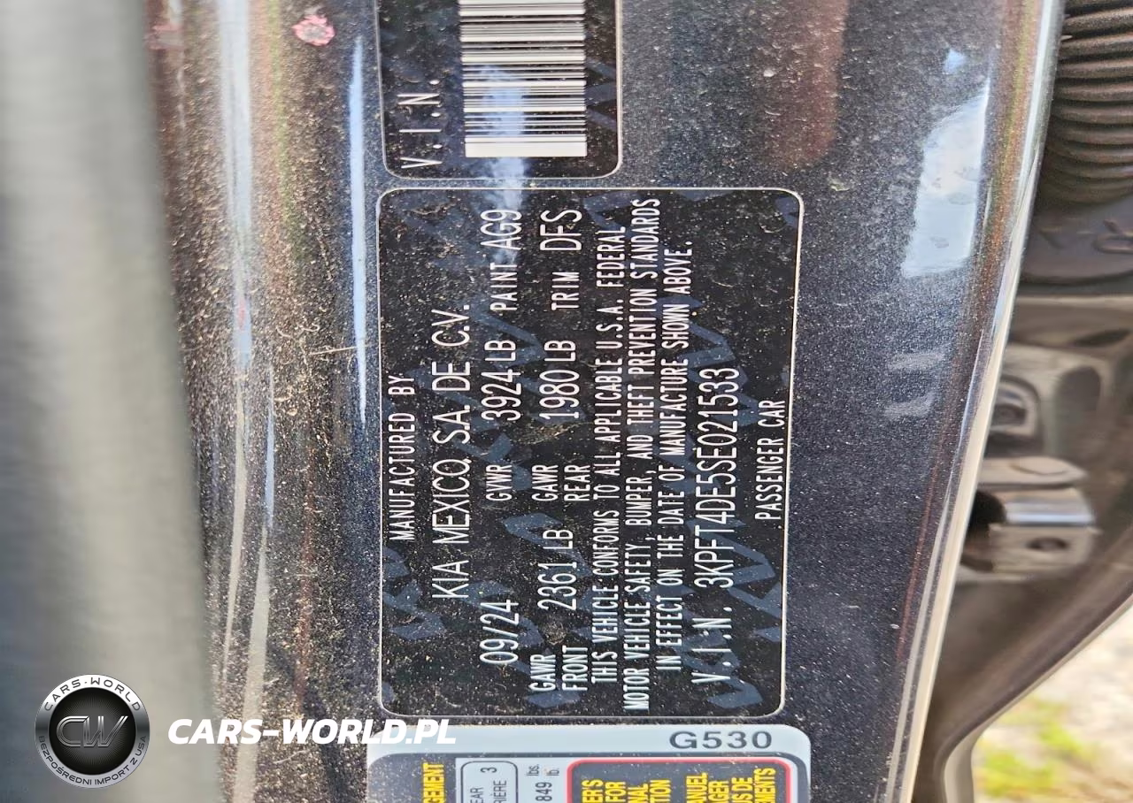 2025 Kia K4 Lx VIN:3KPFT4DE5SE021533 - 13