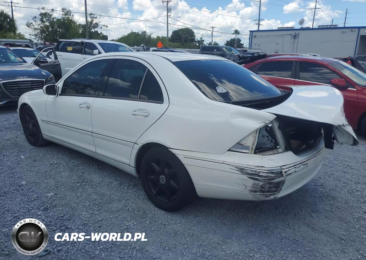 2004 Mercedes-Benz C 240 VIN:WDBRF61J14F459572 - 2