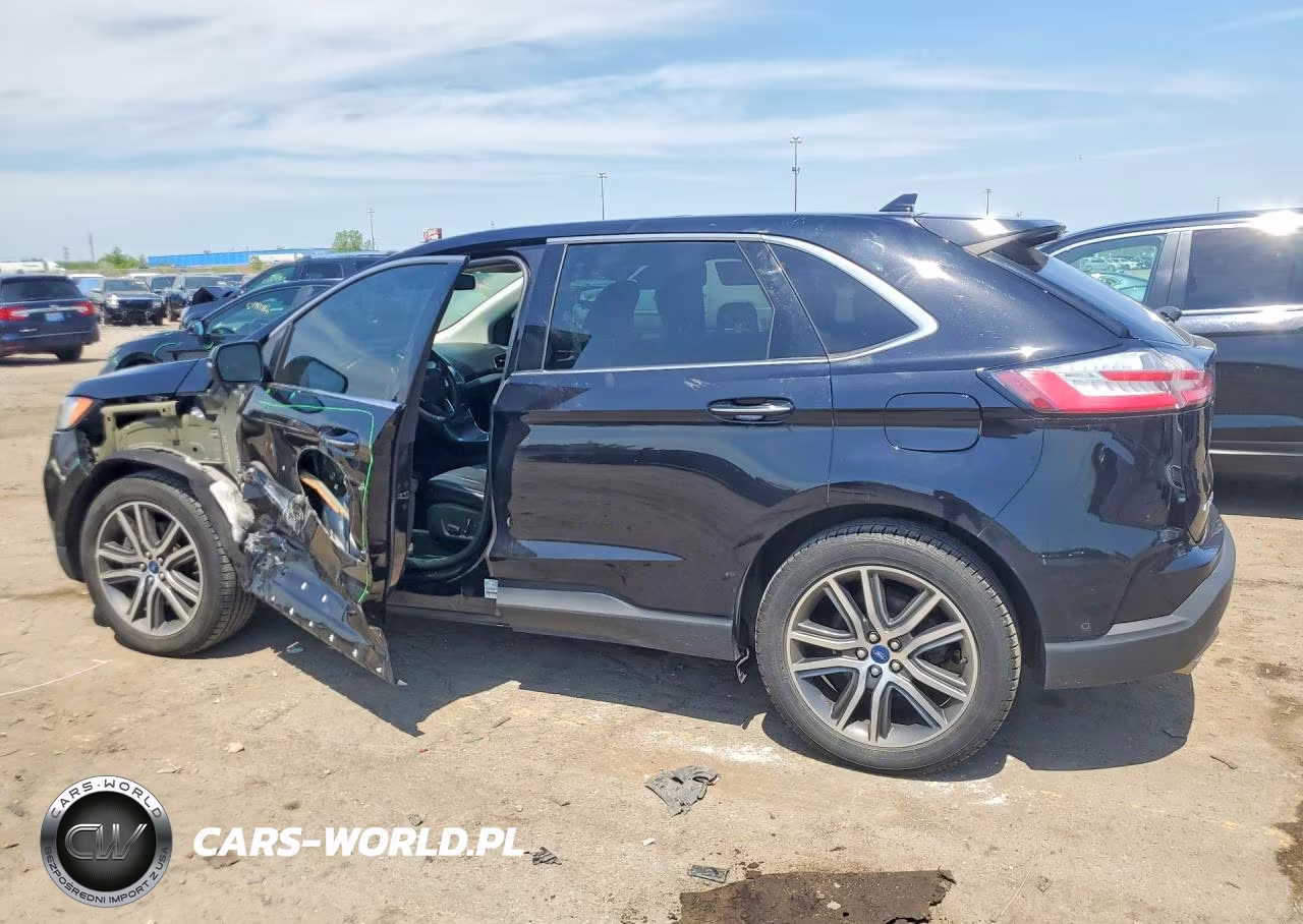 2019 Ford Edge Titanium VIN:2FMPK4K97KBB60837 - 2