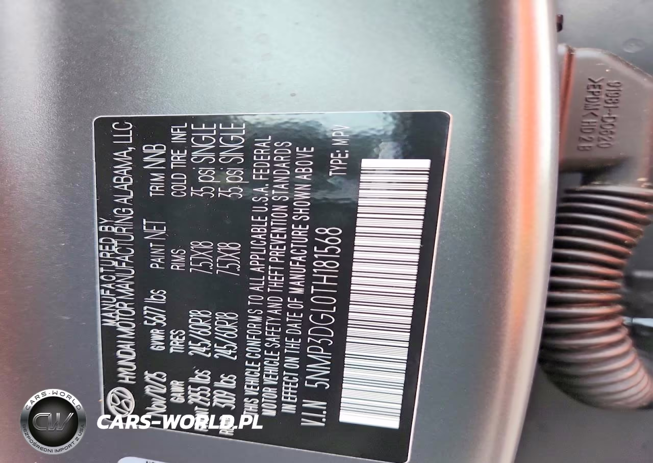 2026 Hyundai Santa Fe Xrt VIN:5NMP3DGL0TH181568 - 13