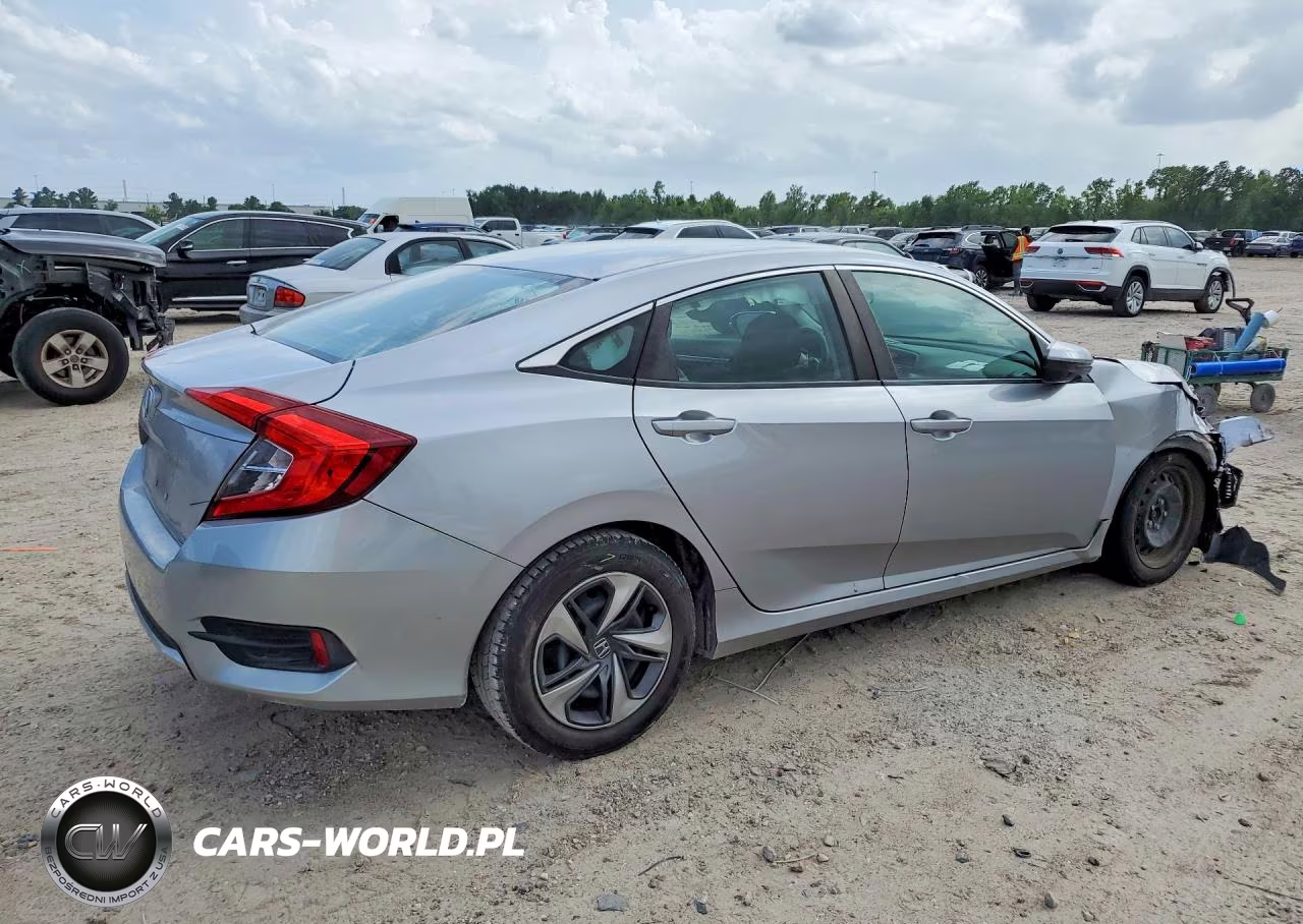 2021 Honda Civic Lx VIN:2HGFC2F60MH500199 - 3